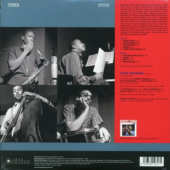 John Coltrane - Giant Steps (ltd. ed.) (180g) (remastered)