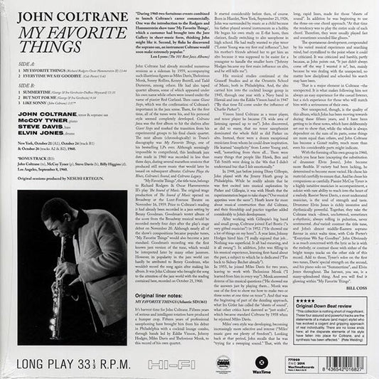 John Coltrane - My Favorite Things (+bonus track) (ltd. ed.) (180g)