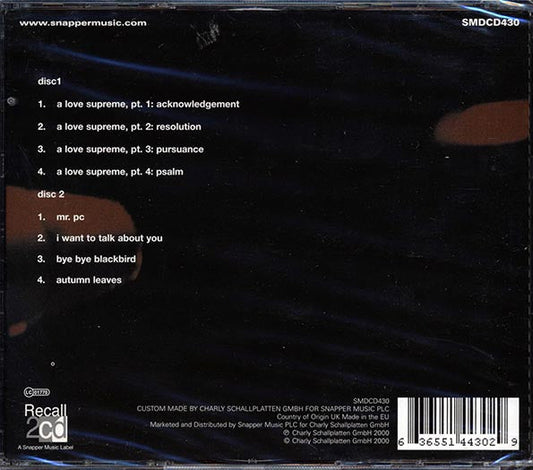 John Coltrane - Sheets Of Sound (2xCD)