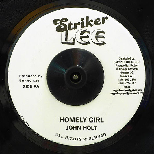 John Holt - Rainy Night In Georgia / John Holt - Homely Girl (rhythm: "Rainy Night In Georgia")