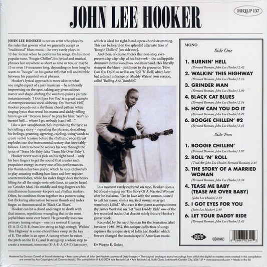 John Lee Hooker - Sensation: Documenting The Sensation Recordings, 1948-52 (mono) (180g) (remastered)