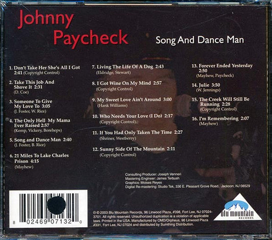 Johnny Paycheck - Songs And Dance Man (marked/ltd stock)