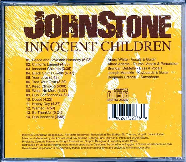 Johnstone - Innocent Children