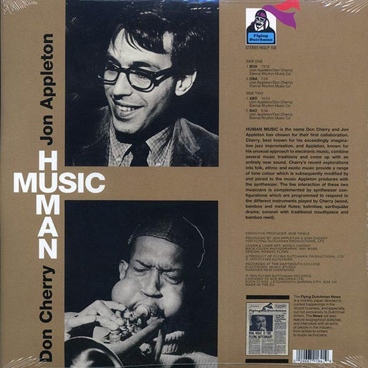 Jon Appleton, Don Cherry - Human Music (180g)