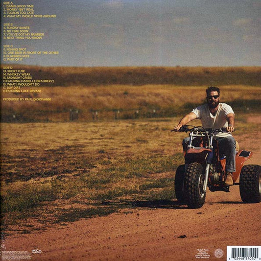 Jordan Davis - Bluebird Days (ltd. ed.) (2xLP) (blue vinyl)