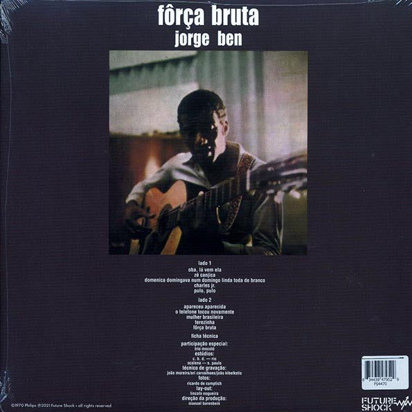 Jorge Ben - Forca Bruta (180g) (orange vinyl)