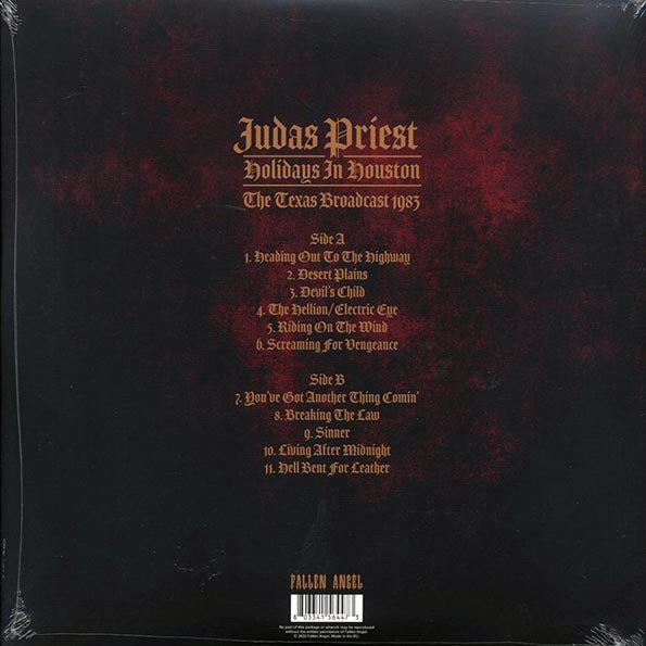 Judas Priest - Holidays In Houston: The Texas Broadcast 1983 (colored vinyl)