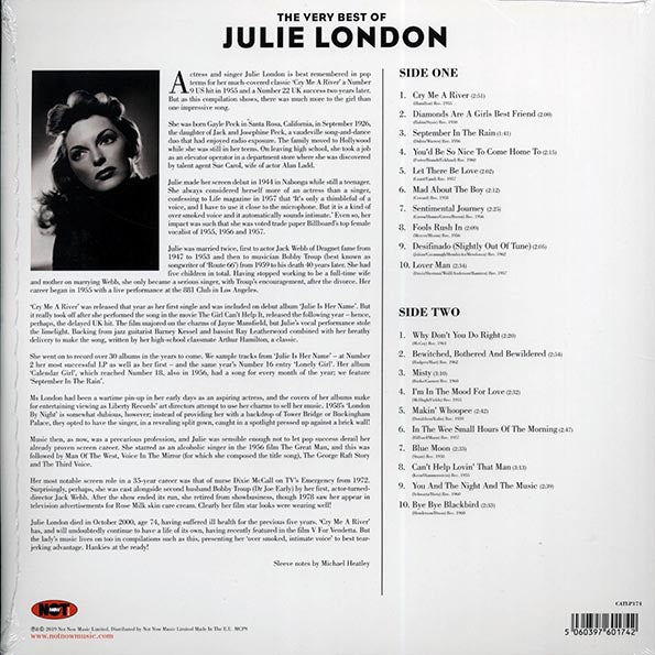 Julie London - The Very Best Of Julie London (180g)
