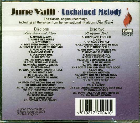 June Valli - Unchained Melody (50 tracks) (2xCD)