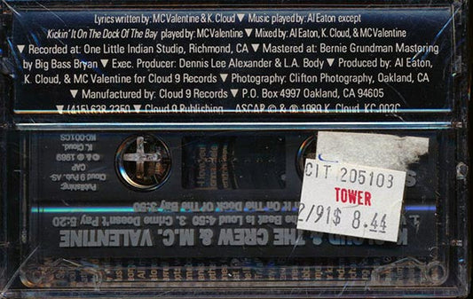 K Cloud & The Crew & MC Valentine - We're Here To Stay (orig. press)
