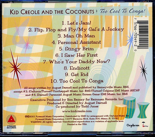 Kid Creole & The Coconuts - The Cool To Conga!
