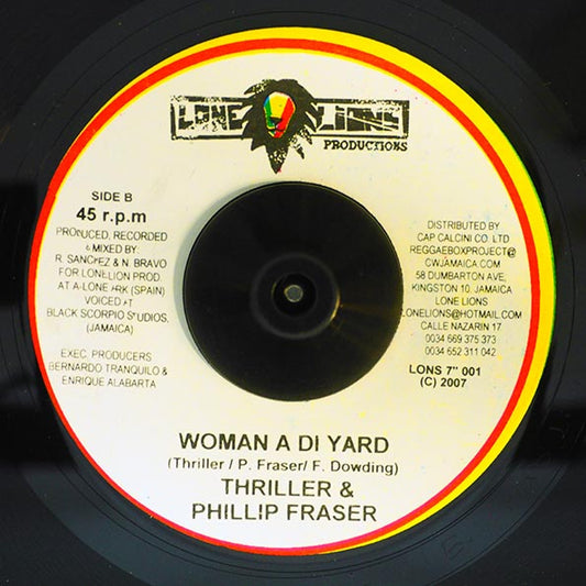 Kiddus I - Graduation In Zion / Thriller, Phillip Frazer - Woman A Di Yard (rhythm: "Kiddus I - Graduation In Zion")