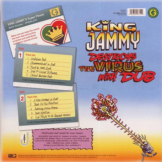 King Jammy - King Jammy Destroys The Virus With Dub