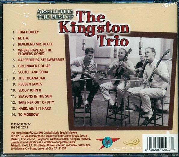 Kingston Trio - Absolutely The Best Of The Kingston Trio (marked/ltd stock)