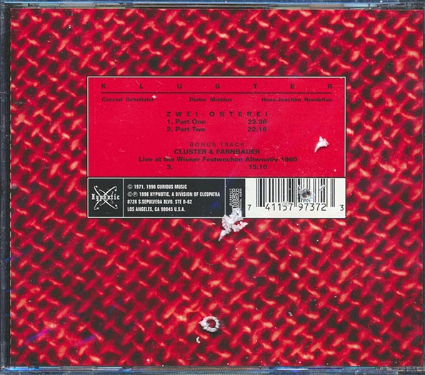 Kluster - Zwei-Osterei (marked/ltd stock) CD