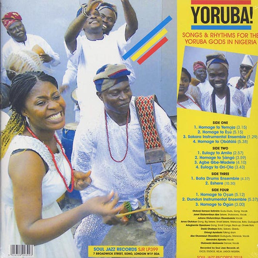 Konkere Beats - Yoruba! Songs & Rhythms For The Yoruba Gods In Nigeria (2xLP) (180g)