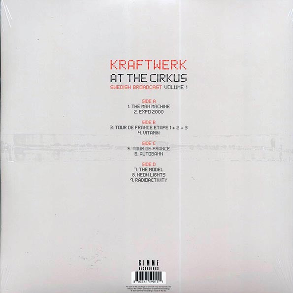 Kraftwerk - At The Cirkus Volume 1: Swedish Broadcast (ltd. ed.) (2xLP) (red vinyl)