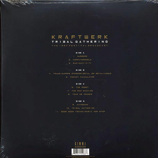 Kraftwerk - Tribal Gathering: The 1997 Festival Broadcast (ltd. ed.) (2xLP) (clear vinyl)