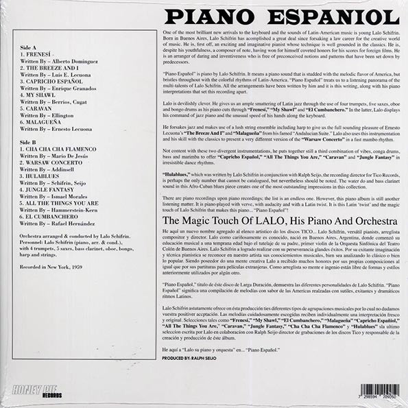 Lalo Schifrin - Piano Espanol