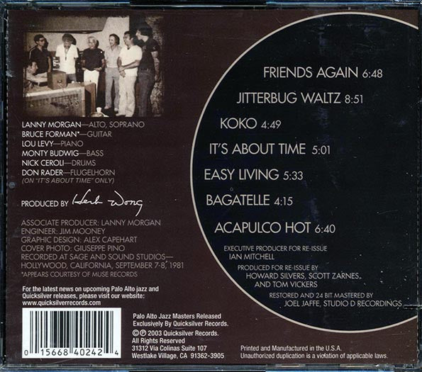 Lanny Morgan - It's About Time (marked/ltd stock)