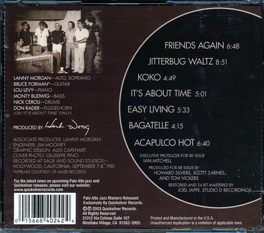Lanny Morgan - It's About Time (marked/ltd stock)