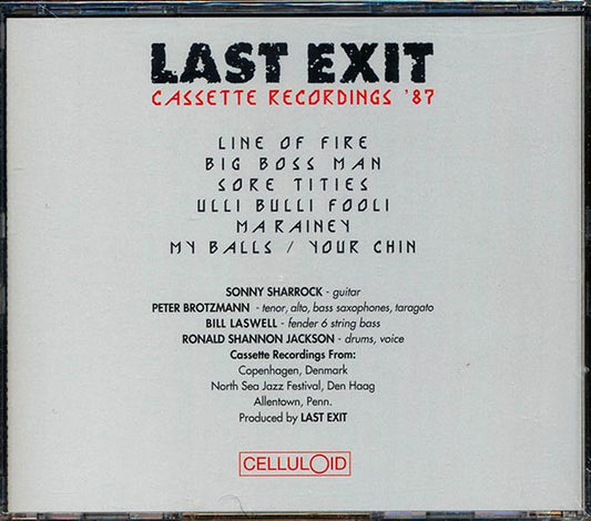 Last Exit - Cassette Recordings '87 CD