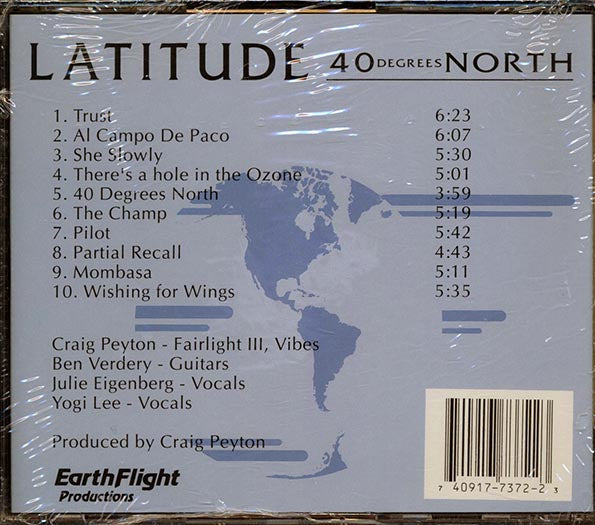 Latitude - 40 Degrees North