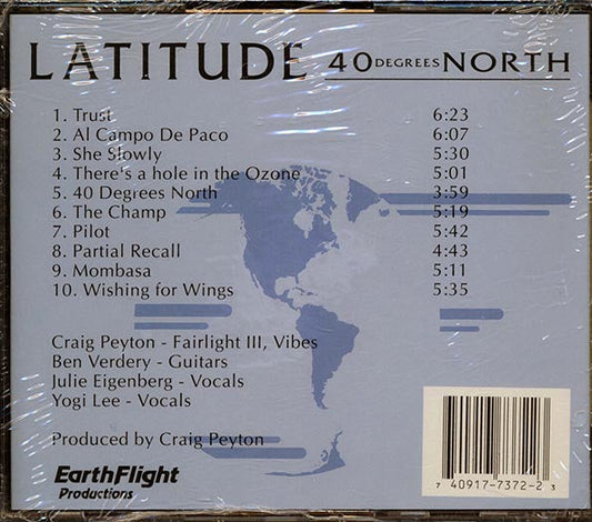 Latitude - 40 Degrees North