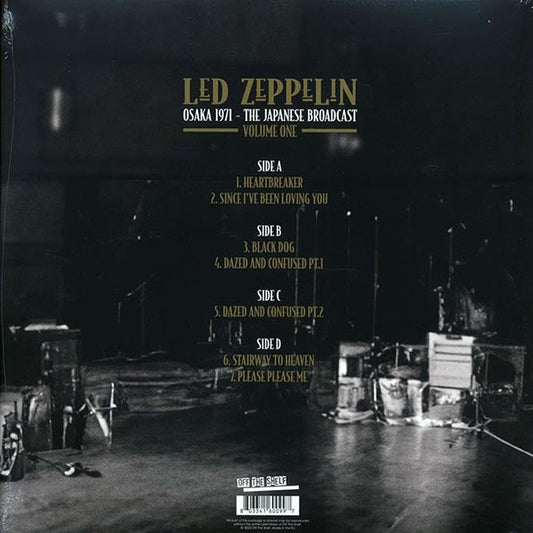 Led Zeppelin - Osaka 1971 Volume 1: The Japanese Broadcast (ltd. ed.) (2xLP) (clear vinyl)