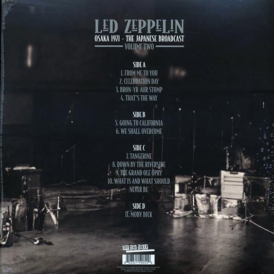 Led Zeppelin - Osaka 1971 Volume 2: The Japanese Broadcast (2xLP)