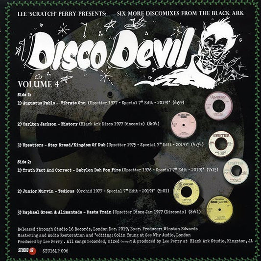Lee Perry - Disco Devil Volume 4: Six More Classic Discomixes From The Black Ark Studio 1977-79