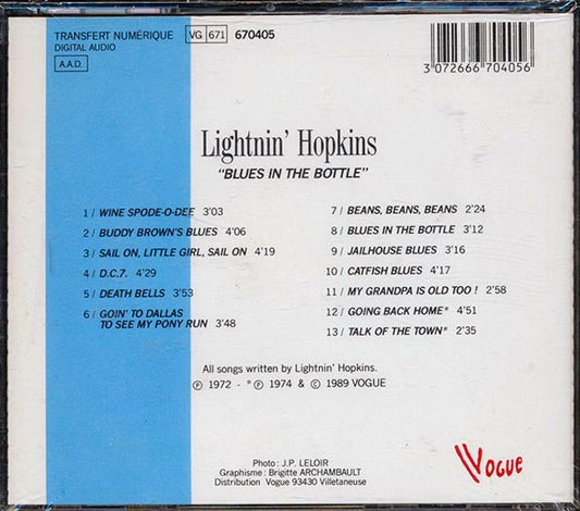 Lightnin' Hopkins - Blues In The Bottle: Living The Blues