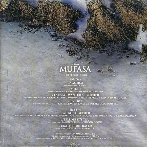 Lin-Manuel Miranda, Various - Mufasa: The Lion King (yellow/brown swirl vinyl)