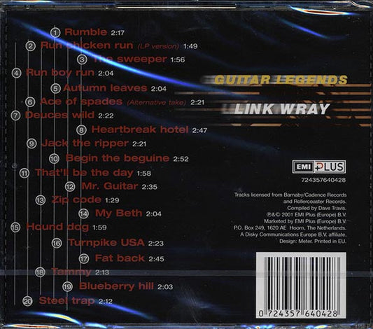 Link Wray - Guitar Legends (20 tracks)