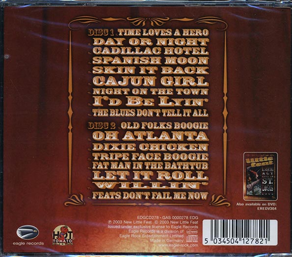 Little Feat - Highwire Act: Live In St. Louis 2003 (2xCD)