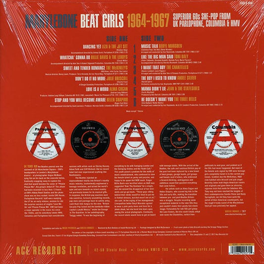 Liza & The Jet Set, The Three Bells, The Chantelles, Etc. - Marylebone Beat Girls 1964-1967 (180g)