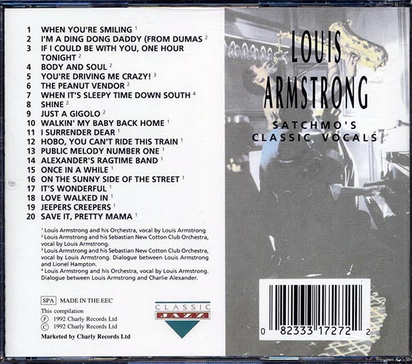Louis Armstrong - Satchmo's Classic Vocals
