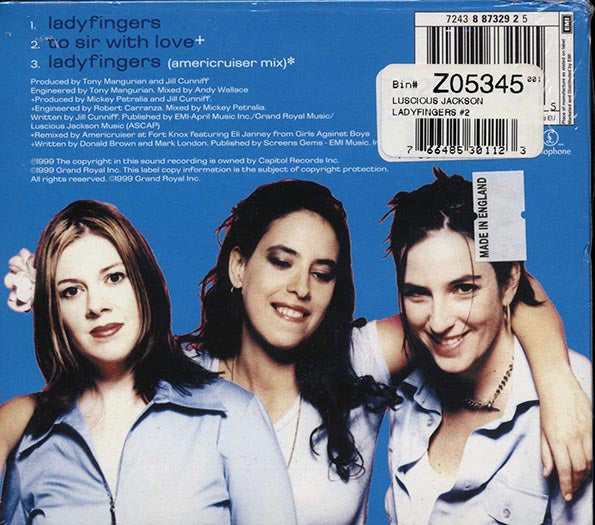 Luscious Jackson - Ladyfingers CD