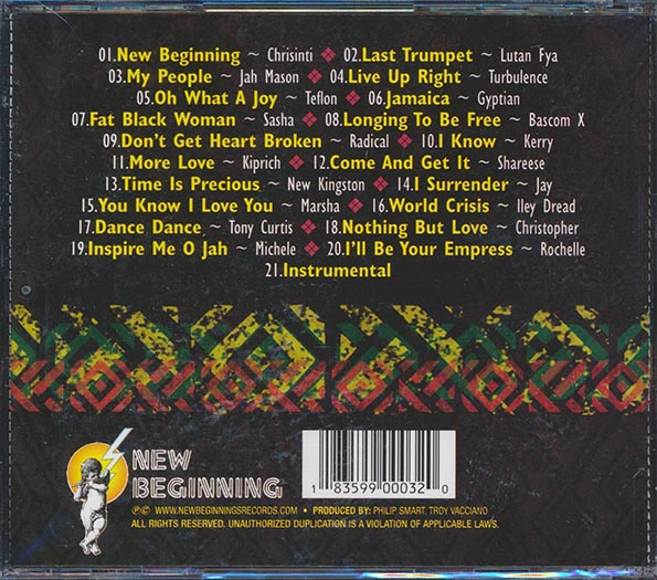 Lutan Fyah, Gyptian, Jah Mason, Iley Dread, Etc. - New Beginning (21 tracks)