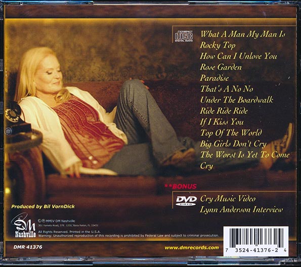 Lynn Anderson - The Bluegrass Sessions (incl. DVD)