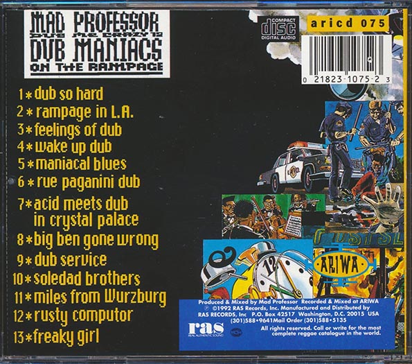 Mad Professor - Dub Me Crazy 12: Dub Maniacs On The Rampage (marked/ltd stock)