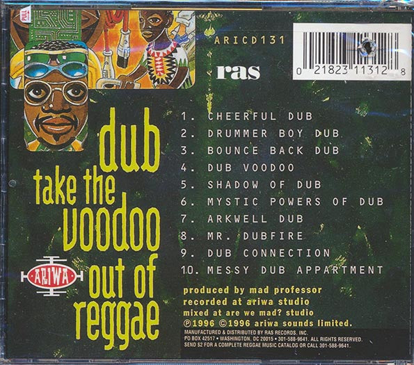 Mad Professor, Lee Perry - Dub Take The Voodoo Out Of Reggae (marked/ltd stock) CD