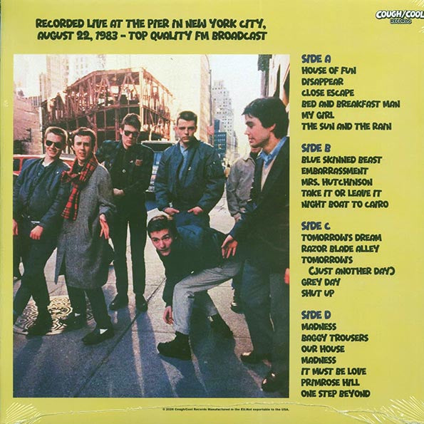 Madness - Live At The Pier, NYC (ltd. 500 copies made) (2xLP) (green vinyl)