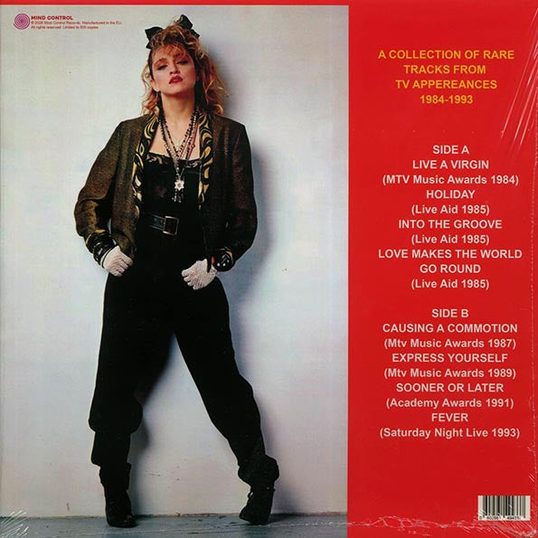 Madonna - Get Up On Your Feet: A Collection Of Rare Tracks From TV Appearances 1984-1993