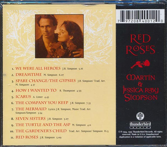 Martin & Jessica Ruby Simpson - Red Roses