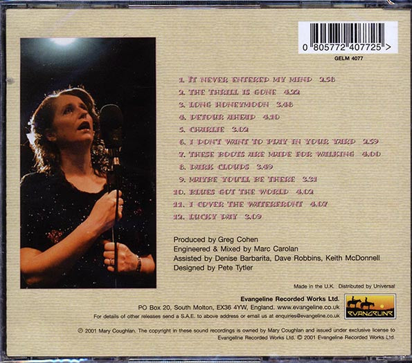 Mary Coughlan - Long Honeymoon