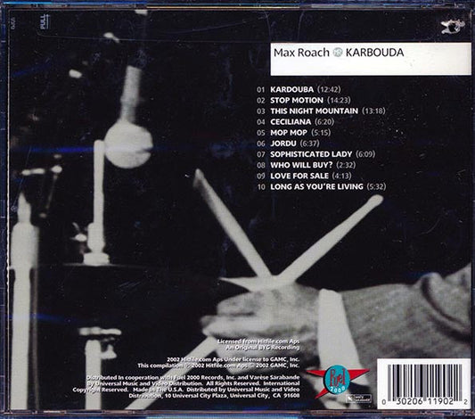 Max Roach - Karbouda (marked/ltd stock)