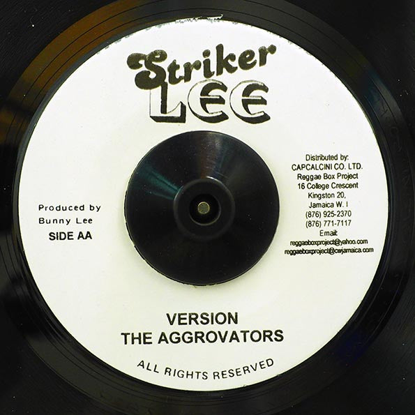 Max Romeo - Don't Rock My Boat / The Aggrovators - Version (rhythm: "Bob Marley - Don't Rock My Boat")