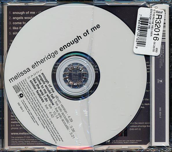 Melissa Etheridge - Enough Of Me