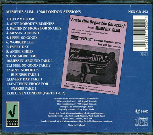 Memphis Slim - 1960 London Sessions